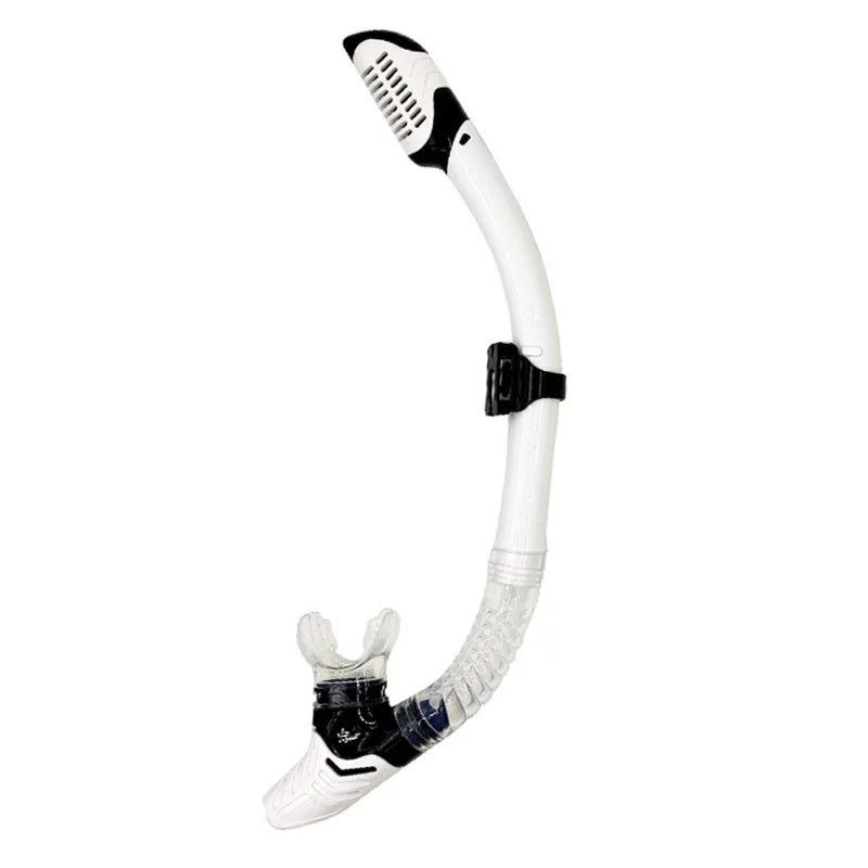 Fully Dry Diving Snorkel Equipment Adults Silicone Breathing Apparatus Swimming Waterproof Snorkel Anti-Wave Breathing Tube