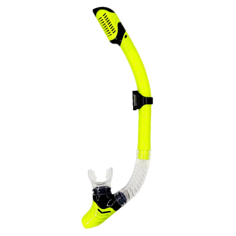 Fully Dry Diving Snorkel Equipment Adults Silicone Breathing Apparatus Swimming Waterproof Snorkel Anti-Wave Breathing Tube