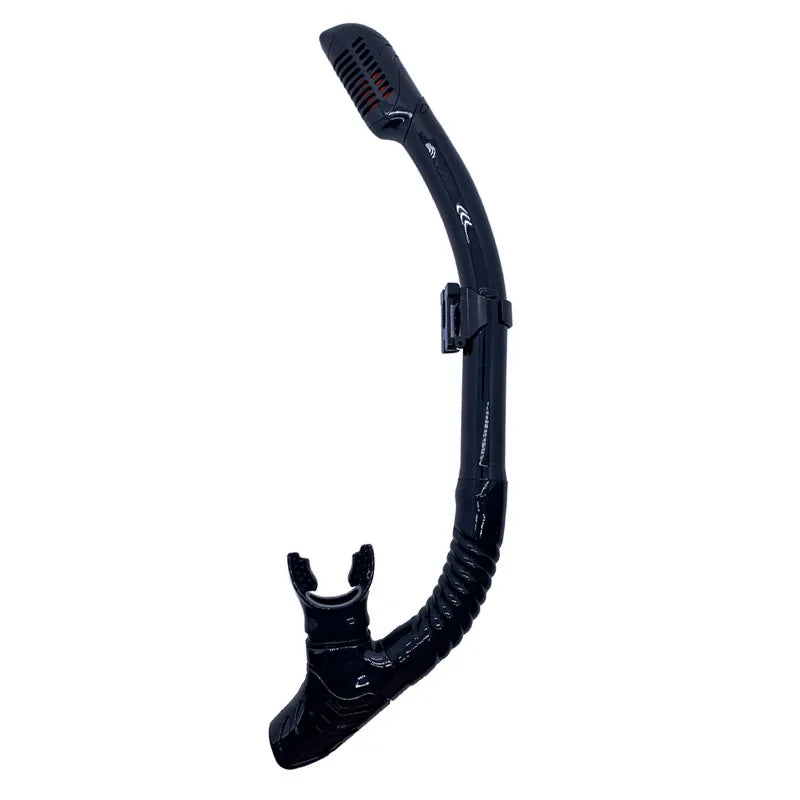 Fully Dry Diving Snorkel Equipment Adults Silicone Breathing Apparatus Swimming Waterproof Snorkel Anti-Wave Breathing Tube