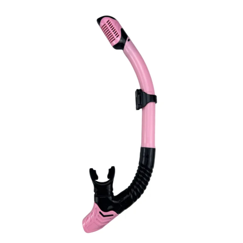 Fully Dry Diving Snorkel Equipment Adults Silicone Breathing Apparatus Swimming Waterproof Snorkel Anti-Wave Breathing Tube