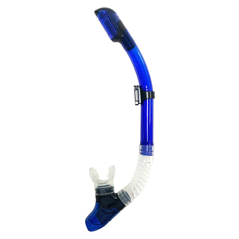 Fully Dry Diving Snorkel Equipment Adults Silicone Breathing Apparatus Swimming Waterproof Snorkel Anti-Wave Breathing Tube