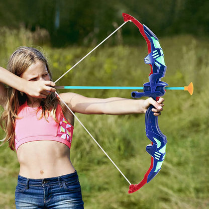 2 Pack Bow and Arrow for Kids with LED Flash Lights