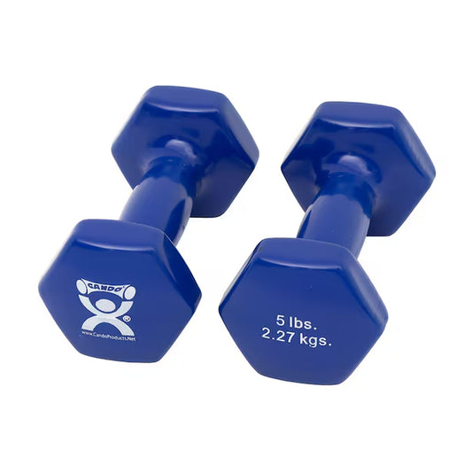 Vinyl 2 -Piece Set 5-Lb Dumbbell