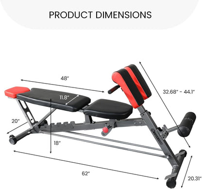  Bench for Full All-In-One Body Workout