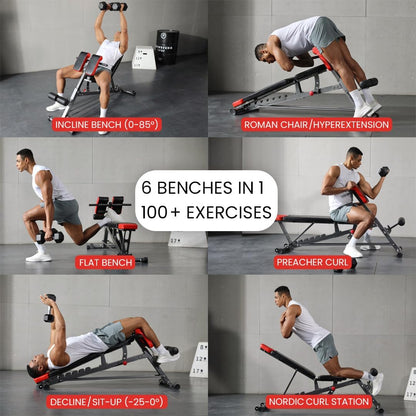  Bench for Full All-In-One Body Workout